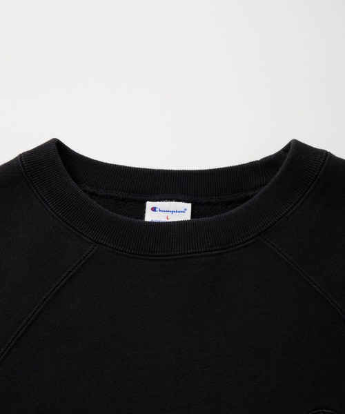 Champion(チャンピオン)の「【Champion/チャンピオン】直営限定コレクション メンズ ラグランクルーネックスウェットシャツ(スウェット・メンズ・グレー系その他/ブラック/グレー/ダークネイビー/ベージュ/オートミール/パープル/その他35・SMALL/MEDIUM/LARGE/X-LARGE)」の11枚目の写真