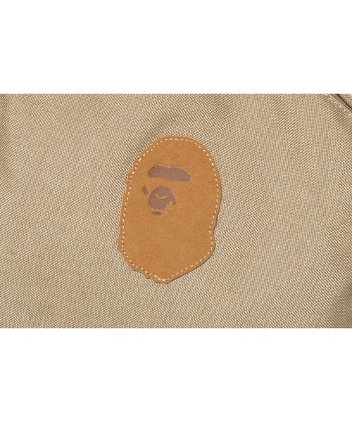 A BATHING APE（アベイシングエイプ）の「APE HEAD PATCH CORDURA DAYPACK（バックパック/リュック・メンズ・ベージュ/ネイビー/ブラック・FREE）」の14枚目の写真