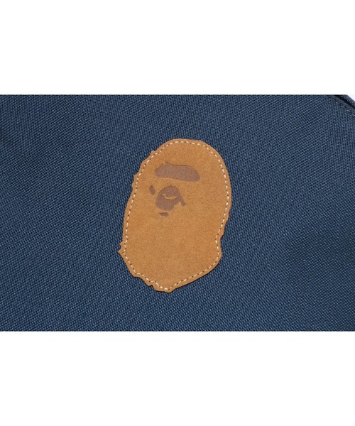 A BATHING APE（アベイシングエイプ）の「APE HEAD PATCH CORDURA DAYPACK（バックパック/リュック・メンズ・ベージュ/ネイビー/ブラック・FREE）」の15枚目の写真