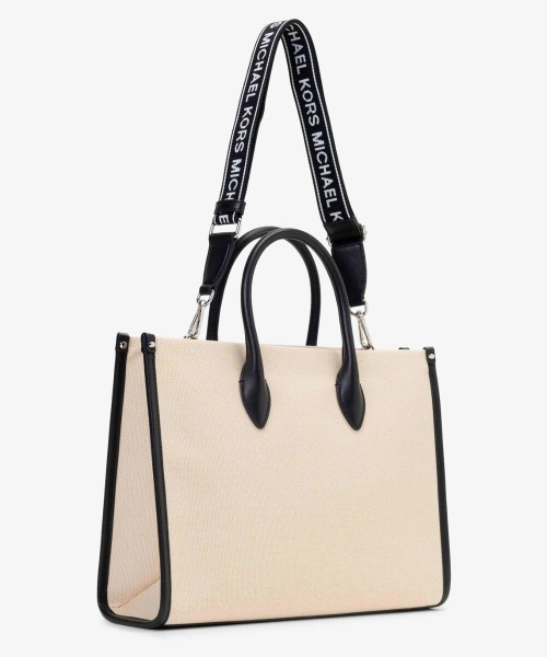 MICHAEL KORS（マイケルコース）の「MIRELLA キャンバス トート ミディアム（トートバッグ・レディース・ブラック・FREE）」の6枚目の写真