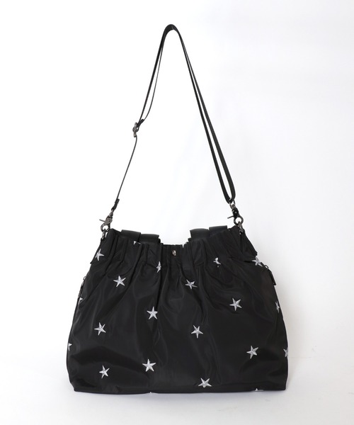 お礼や感謝伝えるプチギフト ☆刺繍3WAYBAG @（トートバッグ）｜Three Four Time（スリー ロッド