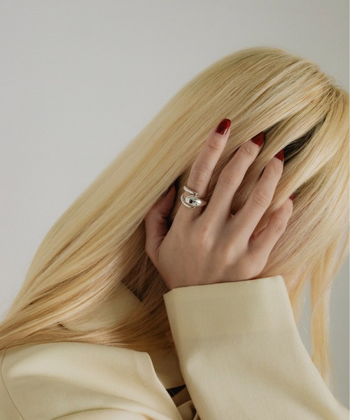 loni（ロニ）の「Nuance Stone Ring（リング・レディース・シルバー/ゴールド・#13/#11）」の7枚目の写真