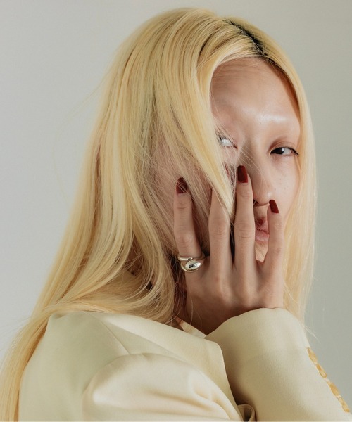 loni（ロニ）の「Nuance Stone Ring（リング・レディース・シルバー/ゴールド・#13/#11）」の8枚目の写真