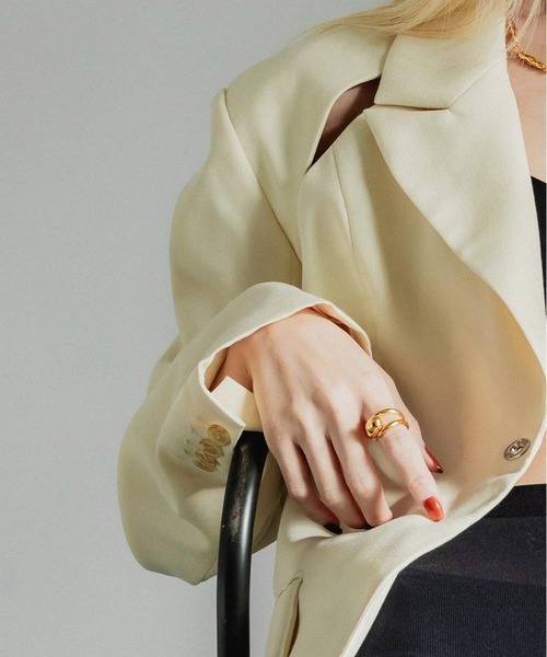 loni（ロニ）の「Nuance Stone Ring（リング・レディース・シルバー/ゴールド・#13/#11）」の11枚目の写真