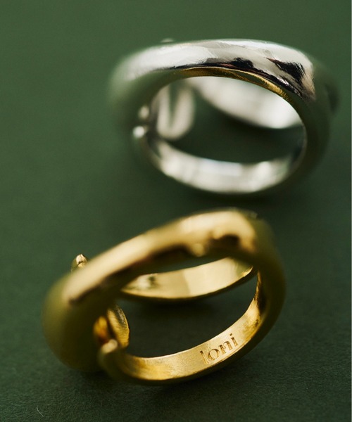 loni（ロニ）の「Nuance Stone Ring（リング・レディース・シルバー/ゴールド・#13/#11）」の3枚目の写真