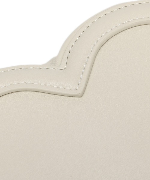 jouetie（ジュエティ）の「【jouetie / ジュエティ】 ハートチャーム付　ハートミニショルダーバッグ（ショルダーバッグ・レディース・ホワイト/ブラック/シルバー・FREE）」の14枚目の写真