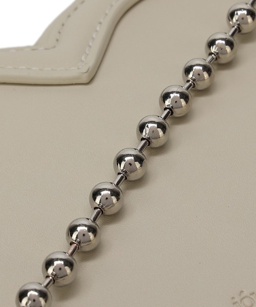 jouetie（ジュエティ）の「【jouetie / ジュエティ】 ハートチャーム付　ハートミニショルダーバッグ（ショルダーバッグ・レディース・ホワイト/ブラック/シルバー・FREE）」の20枚目の写真