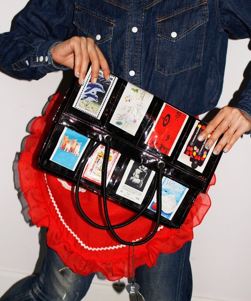 HEY! Mrs ROSE(ヘイ！ミセスローズ)Shield Motif Tote（トート