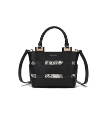 MERCURYDUO | 【MERCURYDUO/マーキュリーデュオ】軽量メッシュ　花柄巾着付ミニトートバッグ(トートバッグ)