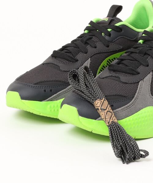 【PUMA】 プーマ RS-X TMNT BK/L.GREEN 国内発送 プーマ PUMA ユニセックス PUMA x TMNT RS－X スニーカー （PUMA