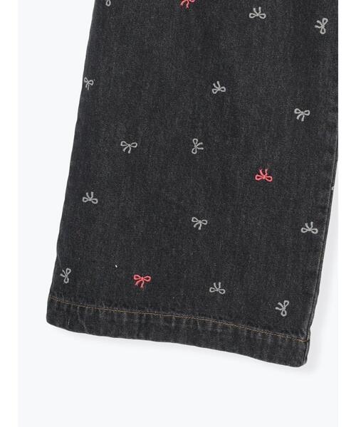 Samansa Mos2（サマンサ モスモス）の「【M/Lサイズ】ホックタックデニムパンツ（その他パンツ・レディース・サックスブルー/ブラック/ブルー・L/M）」の11枚目の写真