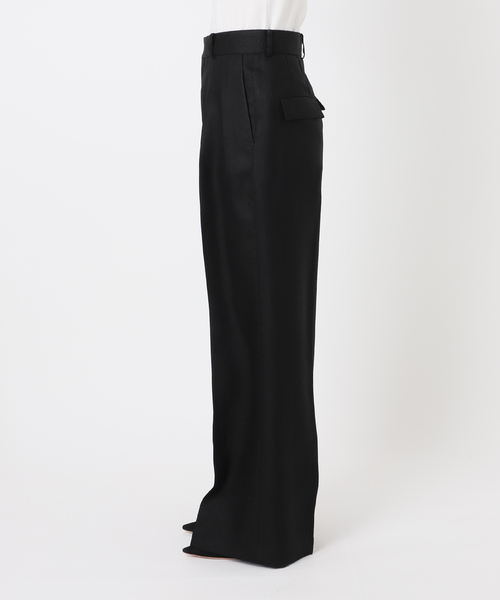 AP STUDIO(エーピーストゥディオ)の「テノールワイドパンツ(スラックス・レディース・ブラック・34/36/38/40)」の13枚目の写真