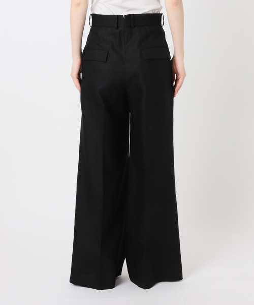 AP STUDIO(エーピーストゥディオ)の「テノールワイドパンツ(スラックス・レディース・ブラック・34/36/38/40)」の14枚目の写真