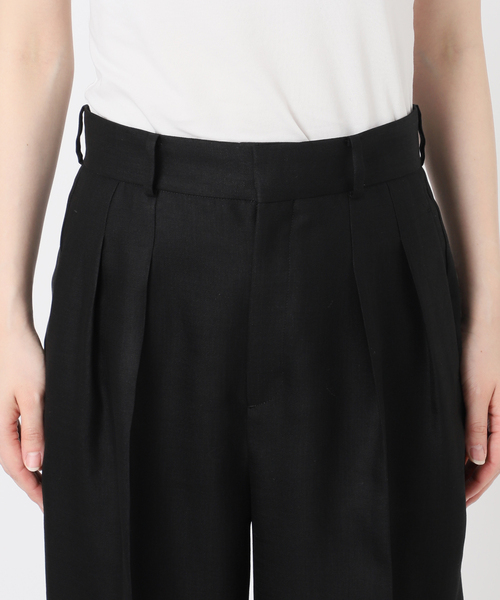 AP STUDIO(エーピーストゥディオ)の「テノールワイドパンツ(スラックス・レディース・ブラック・34/36/38/40)」の15枚目の写真