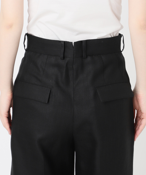 AP STUDIO(エーピーストゥディオ)の「テノールワイドパンツ(スラックス・レディース・ブラック・34/36/38/40)」の16枚目の写真