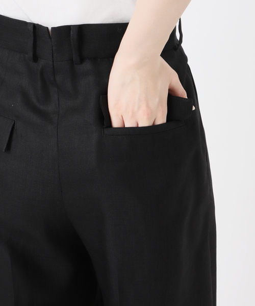 AP STUDIO(エーピーストゥディオ)の「テノールワイドパンツ(スラックス・レディース・ブラック・34/36/38/40)」の18枚目の写真