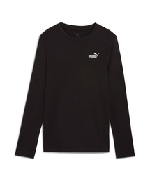 PUMA プーマ ウィメンズ ESS スモール NO. 1 ロゴ 長袖 Tシャツ