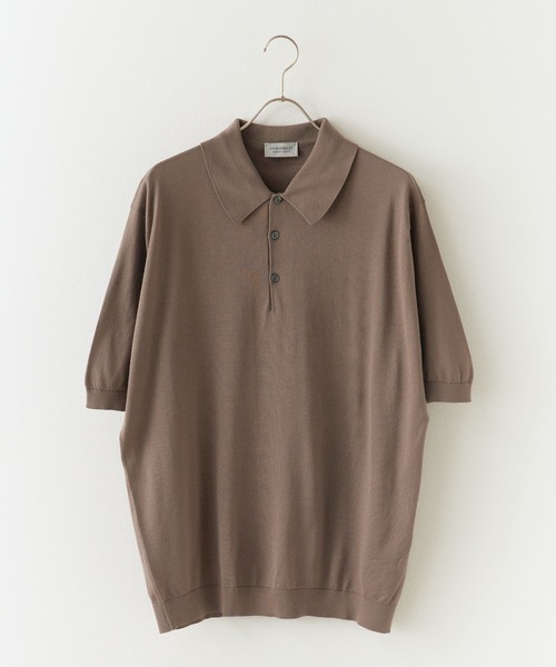 楽天市場】ジョンスメドレー JOHN SMEDLEY 半袖ニットポロシャツ
