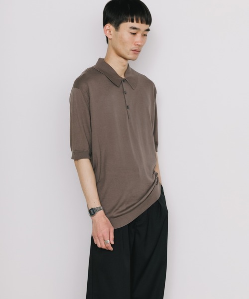 JOHN SMEDLEY CISIS SHIRT FC SS M ルビー JOHN SMEDLEY CISIS SHIRT FC SS M ルビー