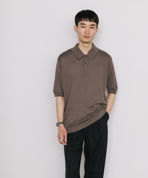 最高品質の SMEDLEY/ジョンスメドレー JOHN ISIS 半袖コットン SS FC SHIRT トップス