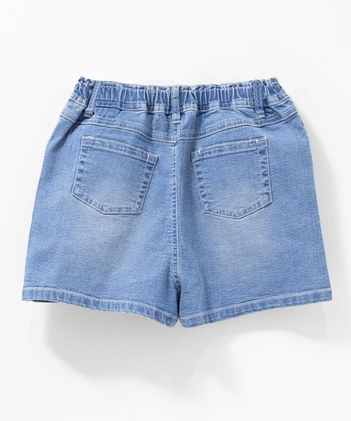 NAVY(ネイビー)の「【ガールズ】NAVY ストレッチ ハイウエストショートパンツ(その他パンツ・キッズ・ライトブルー/ブラック/サックスブルー/ブラック系その他/ネイビー系/ブルー系/ミント/パープル・120/130/140/150/160)」の12枚目の写真