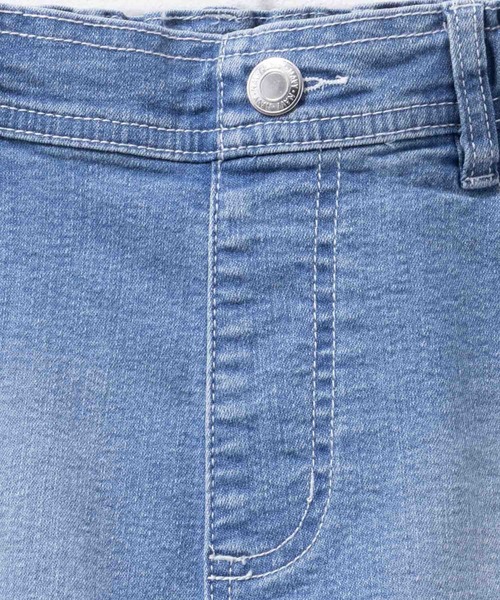 NAVY(ネイビー)の「【ガールズ】NAVY ストレッチ ハイウエストショートパンツ(その他パンツ・キッズ・ライトブルー/ブラック/サックスブルー/ブラック系その他/ネイビー系/ブルー系/ミント/パープル・120/130/140/150/160)」の18枚目の写真