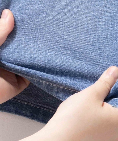 NAVY(ネイビー)の「【ガールズ】NAVY ストレッチ ハイウエストショートパンツ(その他パンツ・キッズ・ライトブルー/ブラック/サックスブルー/ブラック系その他/ネイビー系/ブルー系/ミント/パープル・120/130/140/150/160)」の21枚目の写真