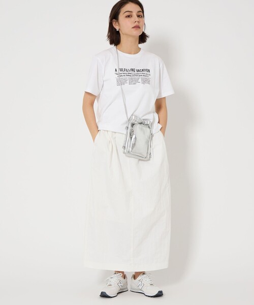 green label relaxing（グリーンレーベルリラクシング）の「ソフト モバイル×ウォレット ポシェット / スマホショルダー（ショルダーバッグ・レディース・シルバー/ブラック/ライトグレー/ブラウン・FREE）」の7枚目の写真