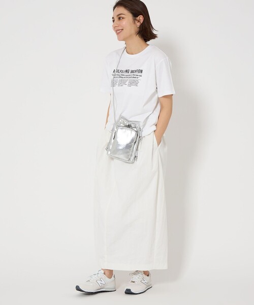 green label relaxing（グリーンレーベルリラクシング）の「ソフト モバイル×ウォレット ポシェット / スマホショルダー（ショルダーバッグ・レディース・シルバー/ブラック/ライトグレー/ブラウン・FREE）」の8枚目の写真