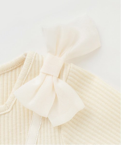 petit main（プティマイン）の「【リンク】花刺しゅうワンピース(キッズ)（ワンピース・キッズ・ライトピンク/キナリ・90cm/120cm/110cm/130cm/80ｃｍ/100cm）」の9枚目の写真