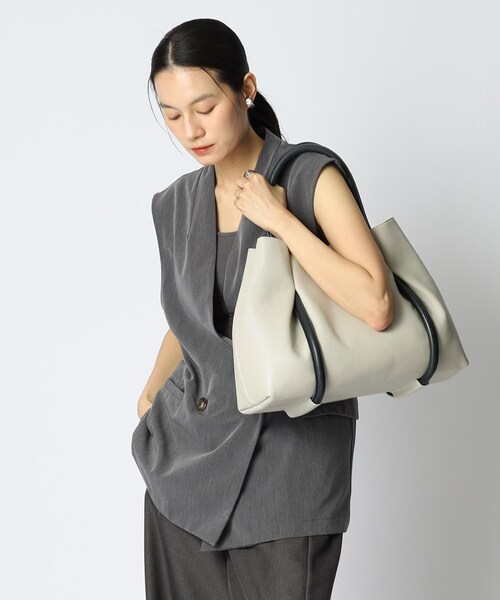 HIROKO HAYASHI(ヒロコハヤシ)の「◆CORDA(コルダ)トートバッグ(トートバッグ・レディース・ホワイト系7・00)」の11枚目の写真