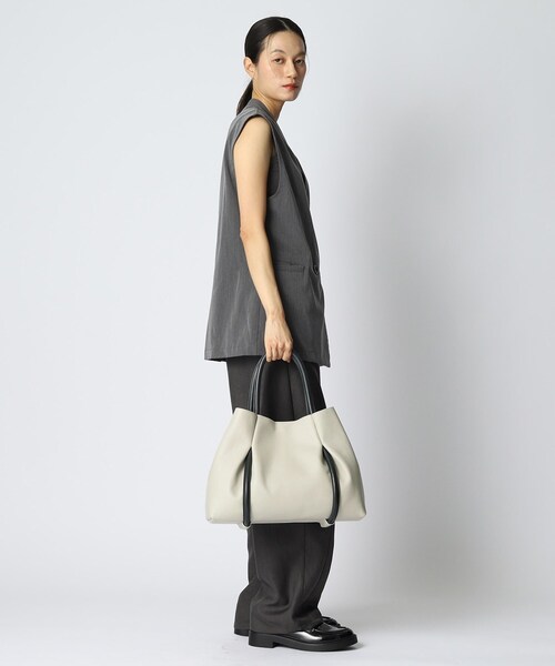 HIROKO HAYASHI(ヒロコハヤシ)の「◆CORDA(コルダ)トートバッグ(トートバッグ・レディース・ホワイト系7・00)」の12枚目の写真