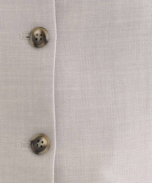 DRESKIP（ドレスキップ）の「【セットアップ可】コーデが華やぐ 大人の麻調キャミビスチェ（ベスト・レディース・ナチュラル/ネイビー/グリーン系・01/02/03/04）」の12枚目の写真