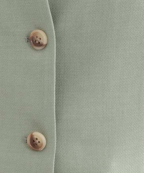 DRESKIP（ドレスキップ）の「【セットアップ可】コーデが華やぐ 大人の麻調キャミビスチェ（ベスト・レディース・ナチュラル/ネイビー/グリーン系・01/02/03/04）」の16枚目の写真