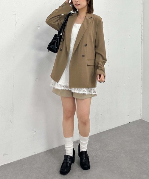 archives(アルシーヴ)の「モチーフレースミニキャミワンピース(ワンピース・レディース・オフホワイト/ブラック・MEDIUM)」の11枚目の写真