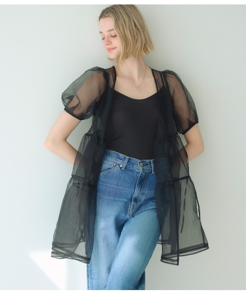 PEACH JOHN（ピーチジョン）の「【吸水速乾＆接触冷感】クーリッシュキャミソール（ワキ汗パッド付き）（インナーウェア/肌着・レディース・ブラック/ベージュ/ホワイト・SMALL/MEDIUM/LARGE）」の9枚目の写真