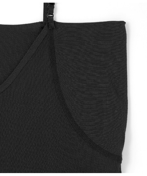 PEACH JOHN（ピーチジョン）の「【吸水速乾＆接触冷感】クーリッシュキャミソール（ワキ汗パッド付き）（インナーウェア/肌着・レディース・ブラック/ベージュ/ホワイト・SMALL/MEDIUM/LARGE）」の16枚目の写真