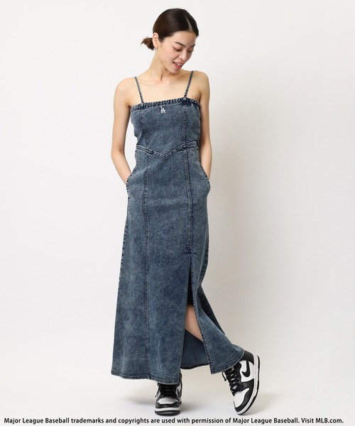 バックロゴデニムワンピース Bokanii ボカニー バックロゴデニムワンピース - メルカリ