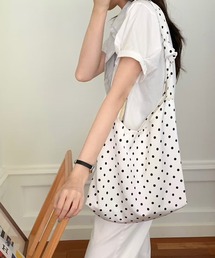 Chiina / ドットショルダーバッグ