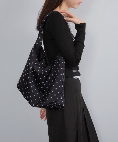 Chiina（チーナ）の「Chiina / ドットショルダーバッグ（ショルダーバッグ・レディース・ホワイト/ブラック・FREE）」の9枚目の写真
