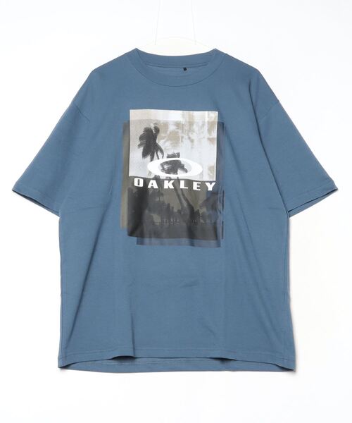 OAKLEY(オークリー)の「オークリー ENHANCE QDC SS TEE SUNSET 4.0(Tシャツ/カットソー・メンズ・ブラック/ネイビー/ホワイト・LL/3L/S/M/L)」の3枚目の写真