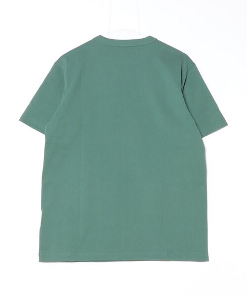 Champion（チャンピオン）の「【別注】チャンピオン  SHORT SLEEVE T-SHORT_ 限定コラボ（Tシャツ/カットソー・メンズ・ダークグリーン/ホワイト・S/M/L/LL）」の3枚目の写真