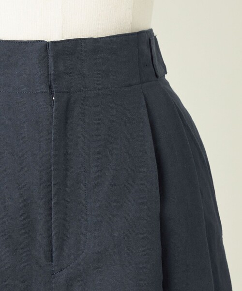 UNITED ARROWS｜<conte>ヘリンボーン タック ワイドパンツ