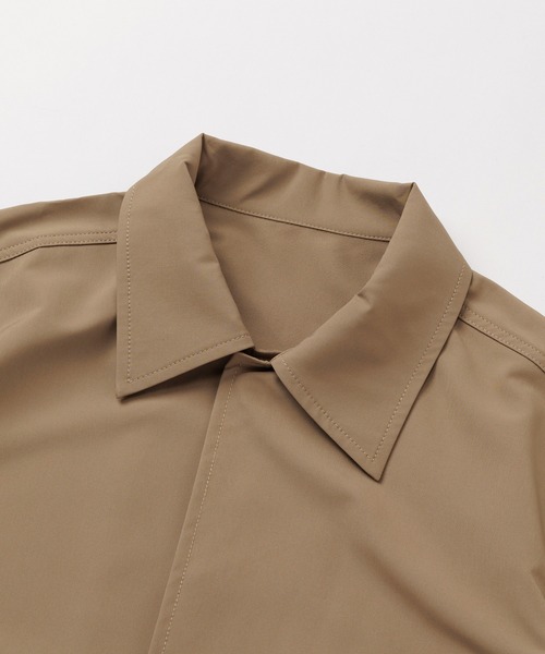KAVU(カブー)の「KAVU/カブー SHELTECH Shirket/シェルテックシャケット(シャツ/ブラウス・メンズ・ベージュ/ブラック・MEDIUM/LARGE)」の9枚目の写真