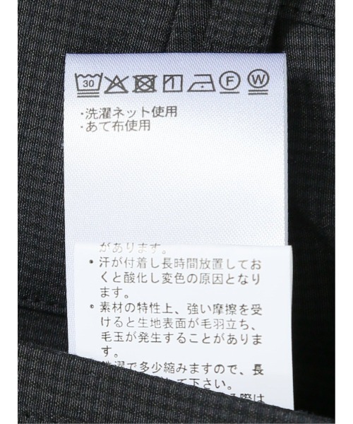 m.f.editorial(エムエフエディトリアル)の「【接触冷感 吸汗速乾 ストレッチ】タカキュー リネン混 ノータック ビジネス パンツ(スラックス・メンズ・グレー系その他2/ネイビー・LARGE/MEDIUM)」の10枚目の写真