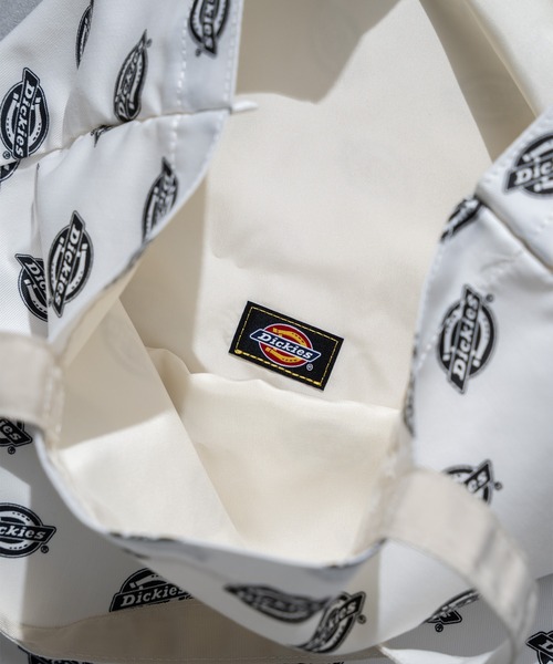 Dickies(ディッキーズ)の「【Dickies】DK EX PRINT TOTE BAG MN / ディッキーズ ロゴ総柄 プリント トートバッグ(トートバッグ・メンズ・オレンジ/ブラック・FREE)」の8枚目の写真