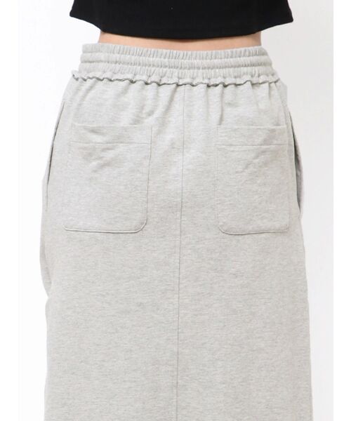 EMODA（エモダ）の「ギャザーマキシスカート（スカート・レディース・グレー/ブラック・FREE）」の12枚目の写真