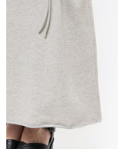 EMODA（エモダ）の「ギャザーマキシスカート（スカート・レディース・グレー/ブラック・FREE）」の3枚目の写真