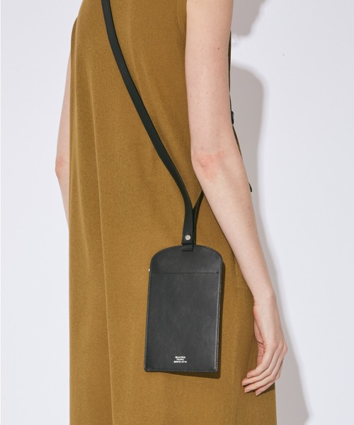 beautiful people（ビューティフルピープル）の「baggage tag         large（その他小物・レディース・ブラック/グレイッシュベージュ/グリーン・FREE）」の2枚目の写真