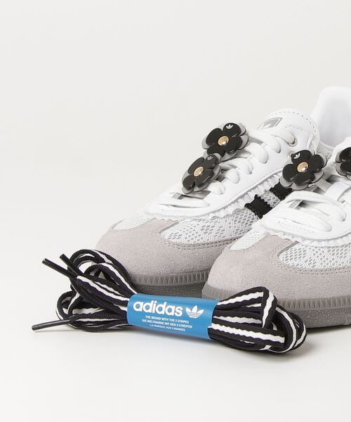 adidas Samba ホワイト/グレー スニーカー24.5cm アディダス オリジナルス adidas Originals adidas アディダス